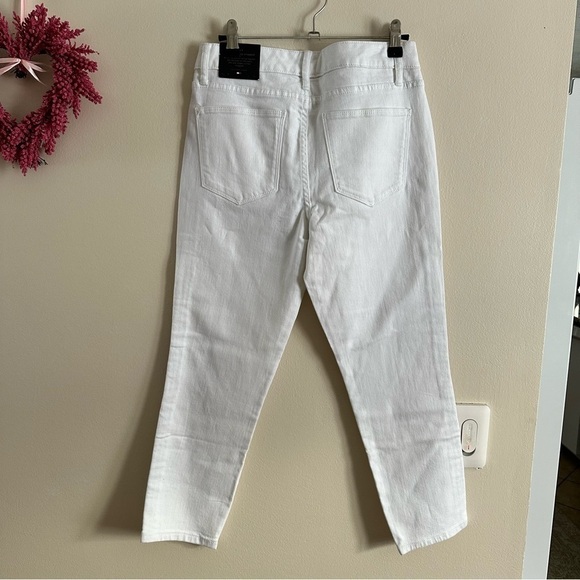 NWT Hilfiger Jeans Size 2 White Jeans Tribeca Skinny Crop - Picture 5 of 7